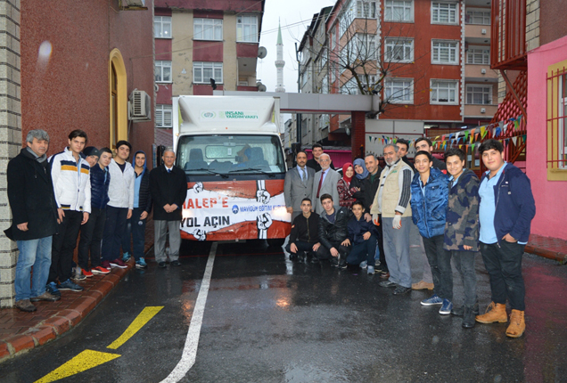 Mavigün'den Halep'e İnsani Yardım